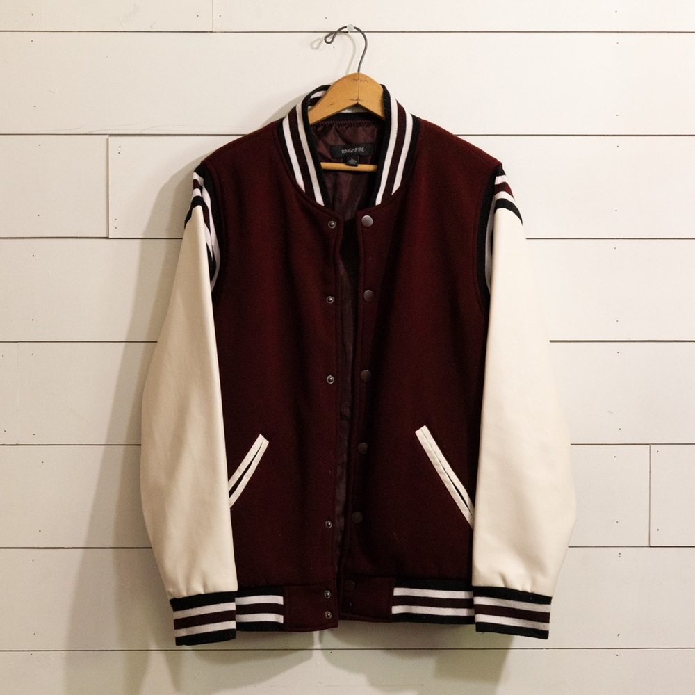 Ring of Fire Varsity Jacket